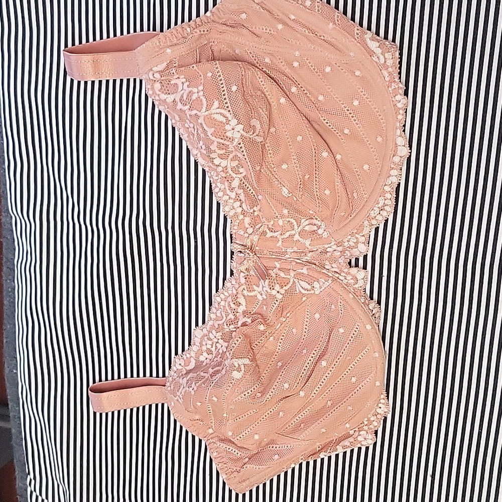 Chantelle Rive Gauche 34DDDD Peach Bra